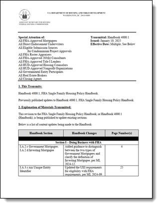 HUD 4000 Handbook